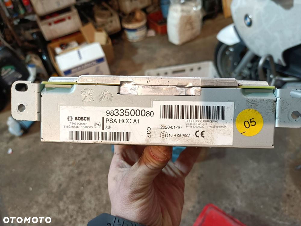 RADIO NAVI 9833500080 VIVARO C IV Fiat Scudo Jumpy Expert Toyota PROACE - 4