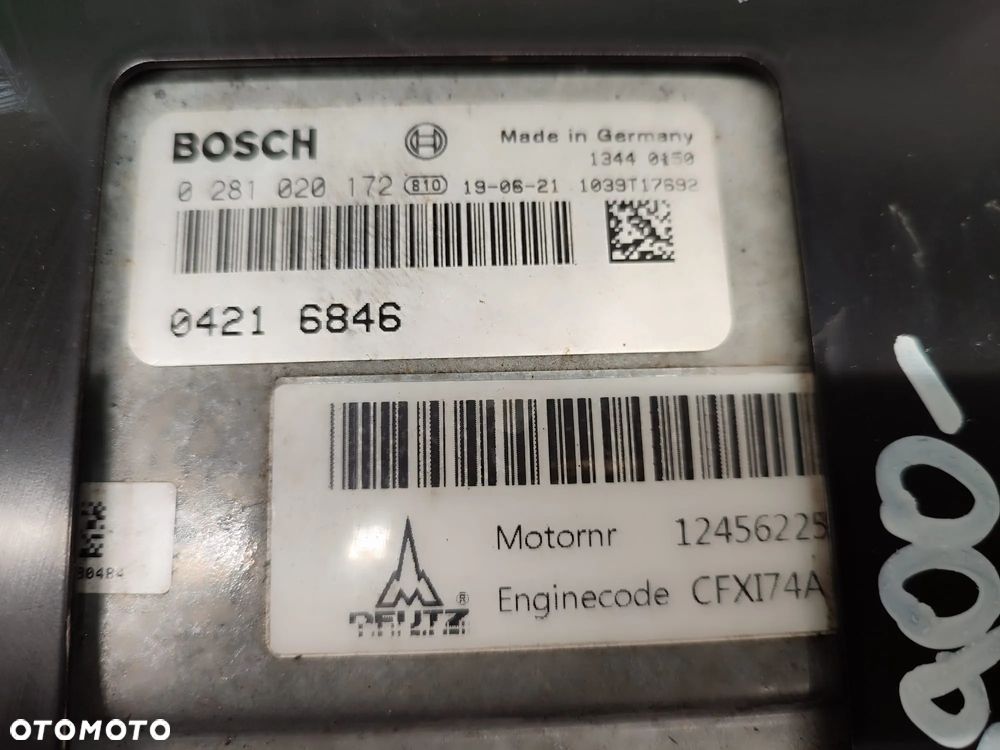 Sterownik Bosch 04216846 Deutz TCD 3.6 Manitou MLT 630-105 - 10