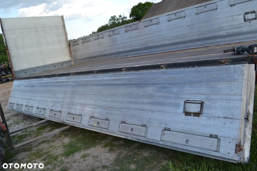 BURTY ALUMINIOWE NIEMIECKIE dł. 7,50 m wys1,04 m - 5