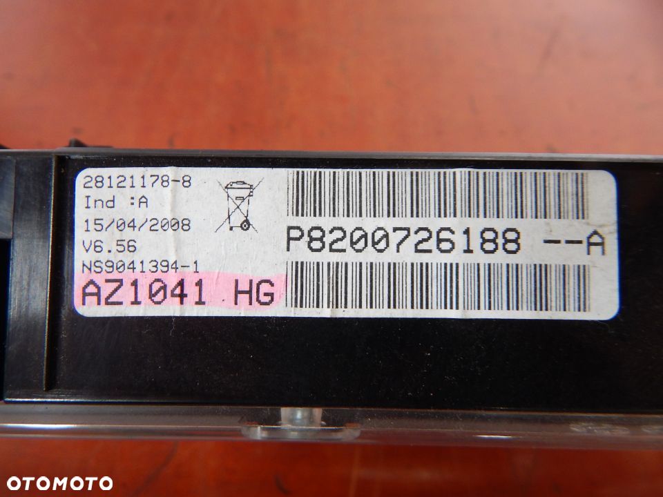 Licznik P8200726188A Renault ESPACE IV 2.0 03-14 NAVI Łuków części - 5