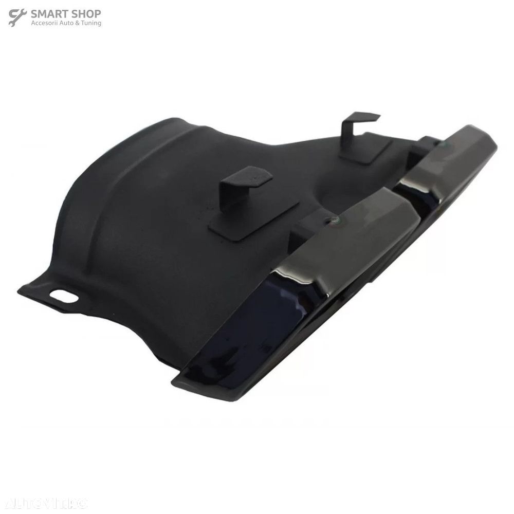 Difuzor Bara Spate cu Ornamente tobe Negre Mercedes C-Class W205 S205 - 8