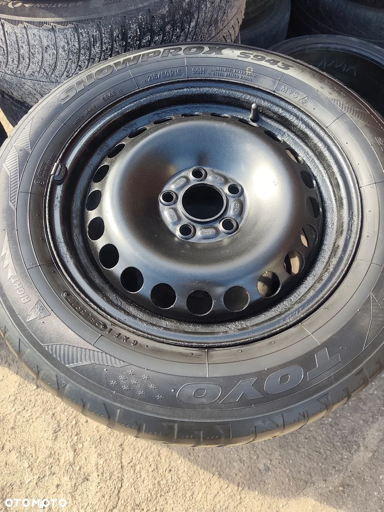 5x108 Felgi Stalowe Stal 16 Koła Zima FORD MONDEO TOURNEO TRANSIT CONNECT SMAX GALAXY mk2 II III S-Max 2 3 Volvo Legnica ALU-RAD 215/60 - 1