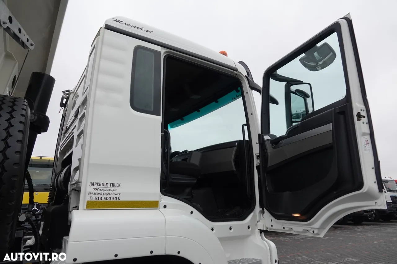 MAN TGS 41.460 / 8x8 / BASCULANTE SPATE / MANUAL / KH-KIPPER / EURO 6 / 2019 / CONTRACTUL DE SERVICE - 37