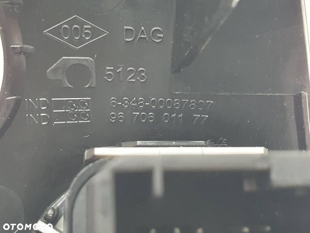 PRZEŁĄCZNIK PANEL STEROWANIA LUSTEREK CITROEN DS5 96664315 - 6