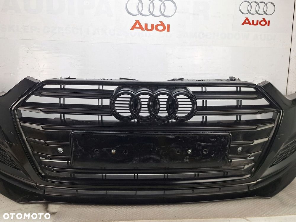 ZDERZAK AUDI S5 A5 S-LINE 8W 8W6 2017-2020 BLACK LINE GRILL - 3