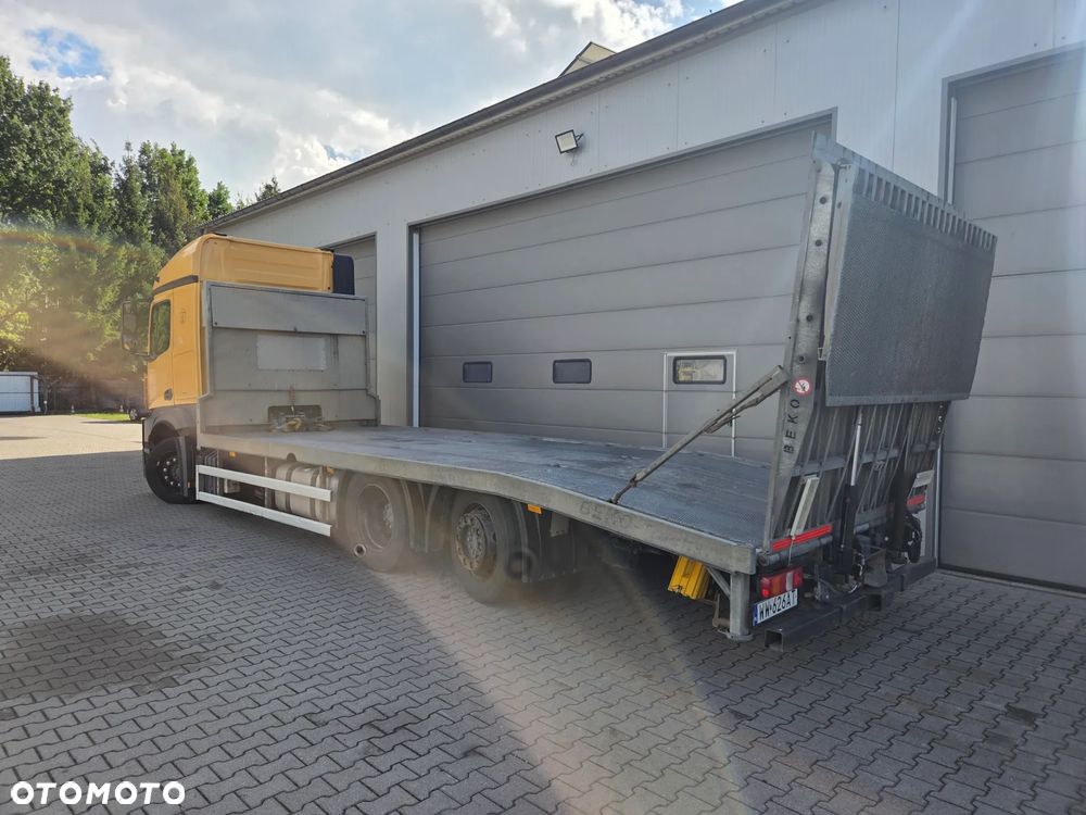 Mercedes-Benz ACTROS 2542 6x2-4 - Pomoc drogowa hydrauliczne najazdy samochód specjalny po przewozu maszyn budowlanych podnośników koszowych zwyżek pojazdów i innych BEKO THORRY ZANNER - 2