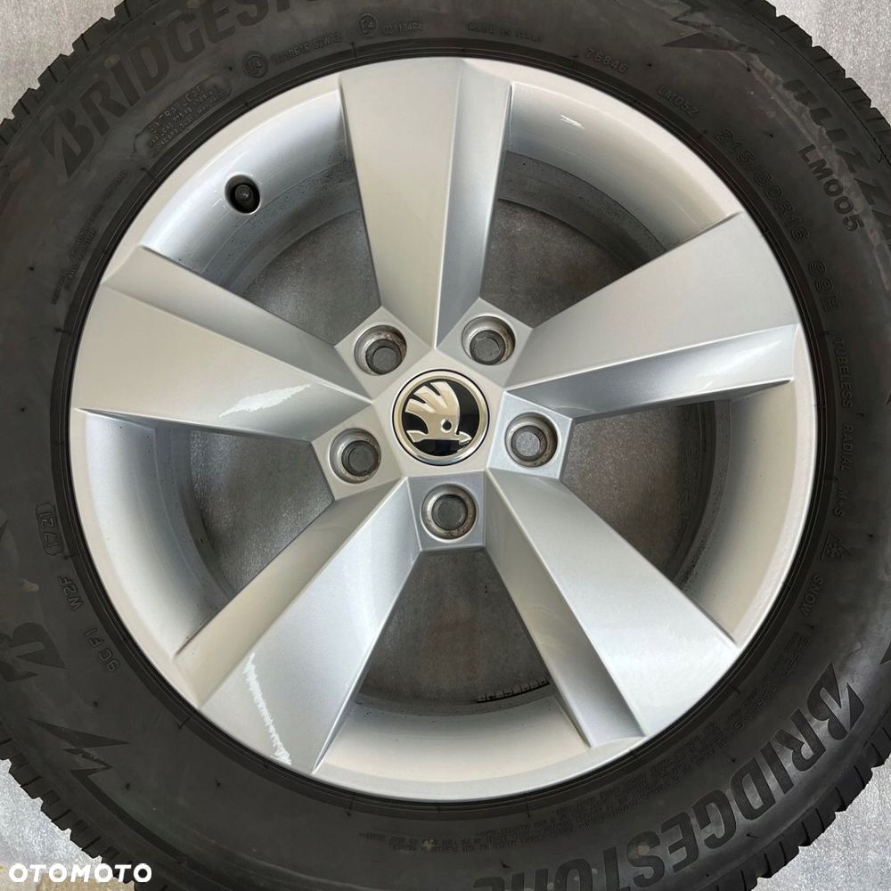 FELGI Alufelgi 16 SKODA KAROQ OCTAVIA YETI 5x112 ET43 Oryginalne - 6