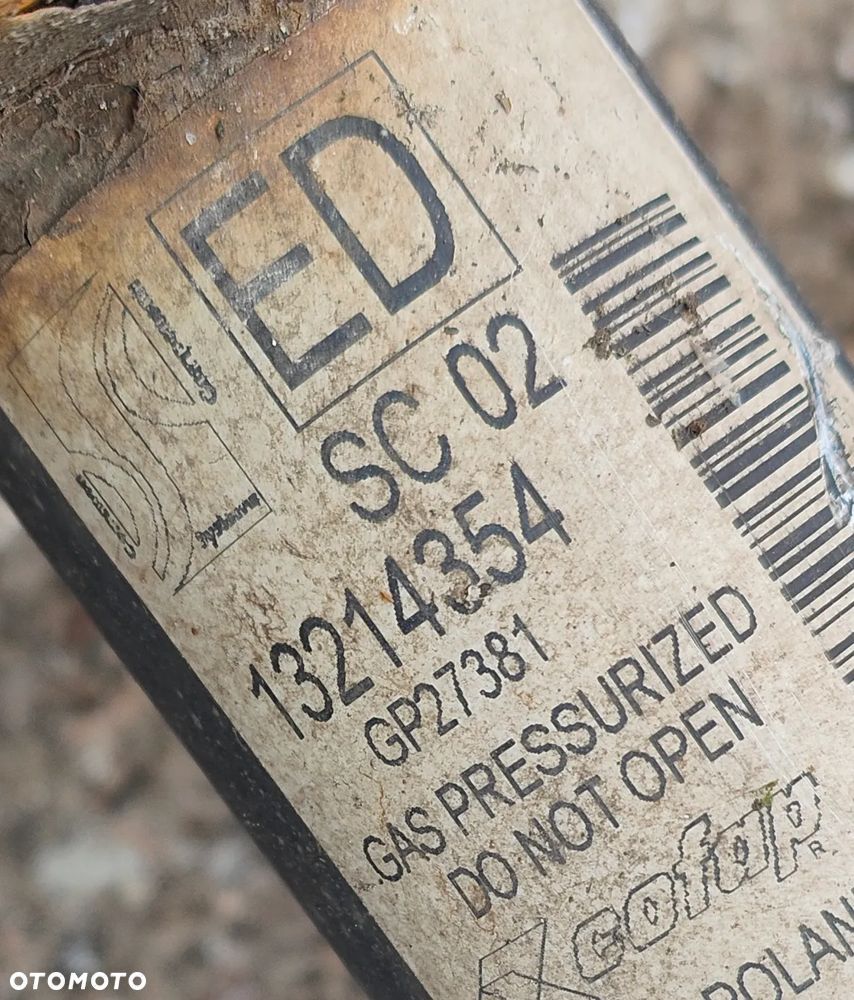 OPEL CORSA D 06-12r 1.2B - AMORTYZATOR SPRĘŻYNA 13214354 - 2