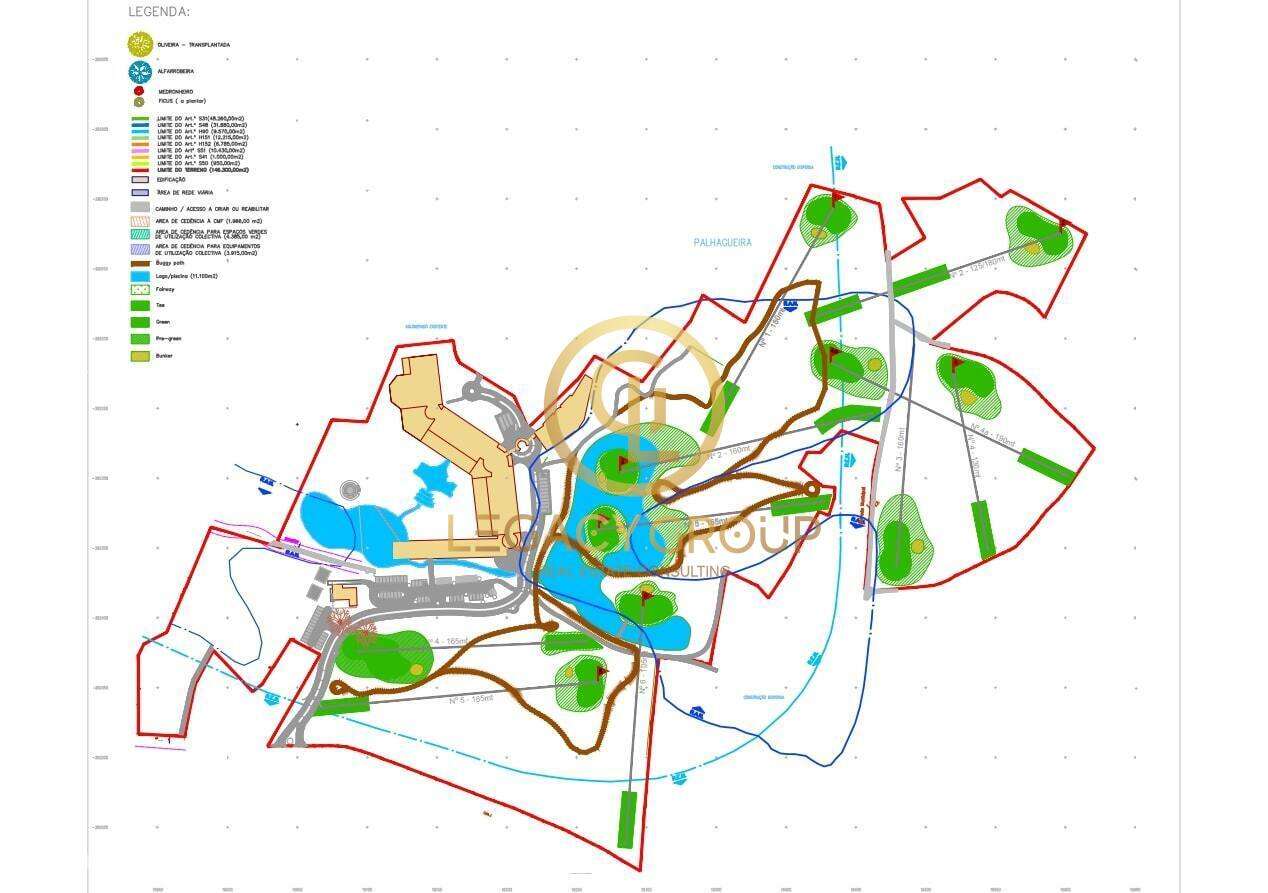 Resort Hotel 5 Estrelas campo de golf projeto aprovado  146.915 m2 - Grande imagem: 5/10
