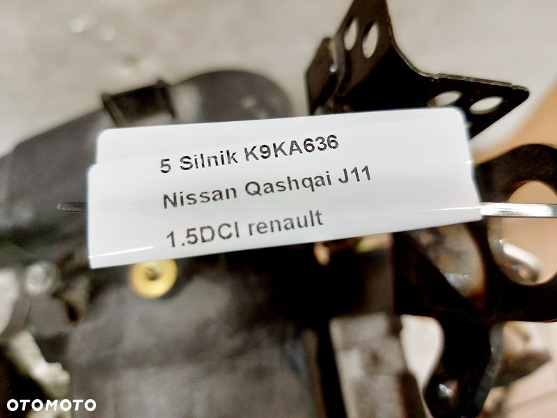 nissan qashqai ii j11 1.5 dci silnik k9ka636 pompa h8201100115 continental - 6