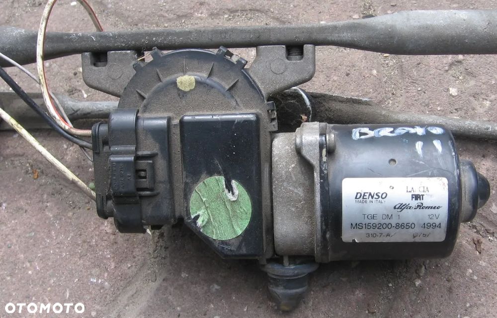 mechanizm silnik wycieraczek przód FIAT BRAVO II - 2