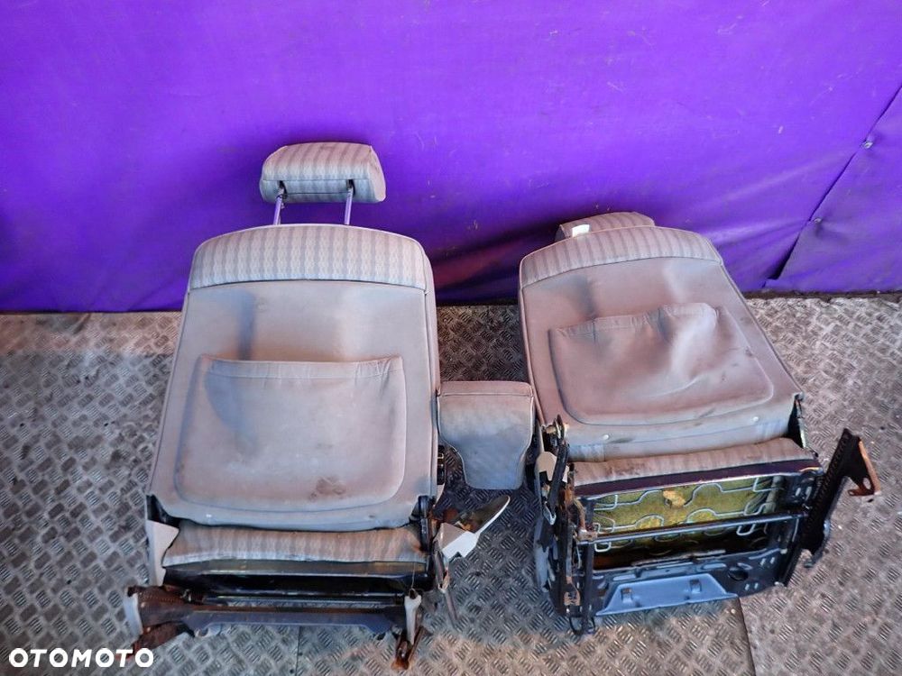 MERCEDES 124 W124 FOTELE KOMPLET PRZÓD PRAWY PRASAŻERA LEWY KIEROWCY - 6