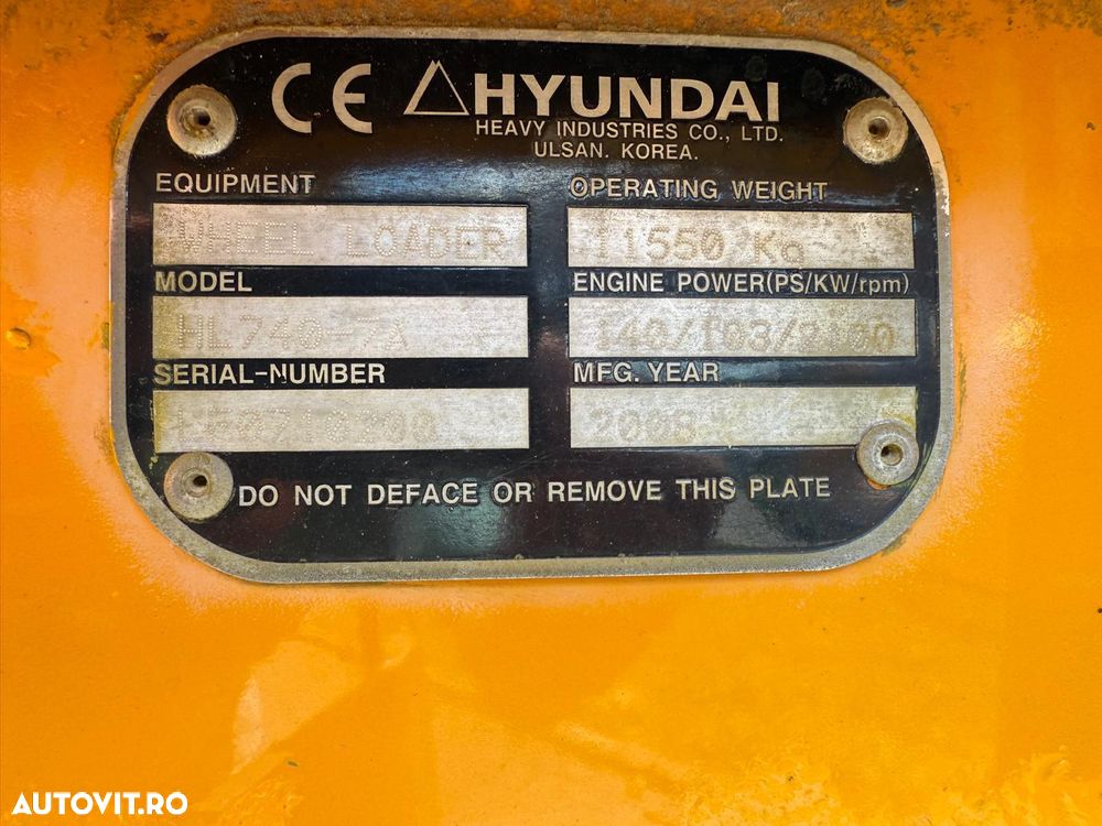 Hyundai 740-7A - 7