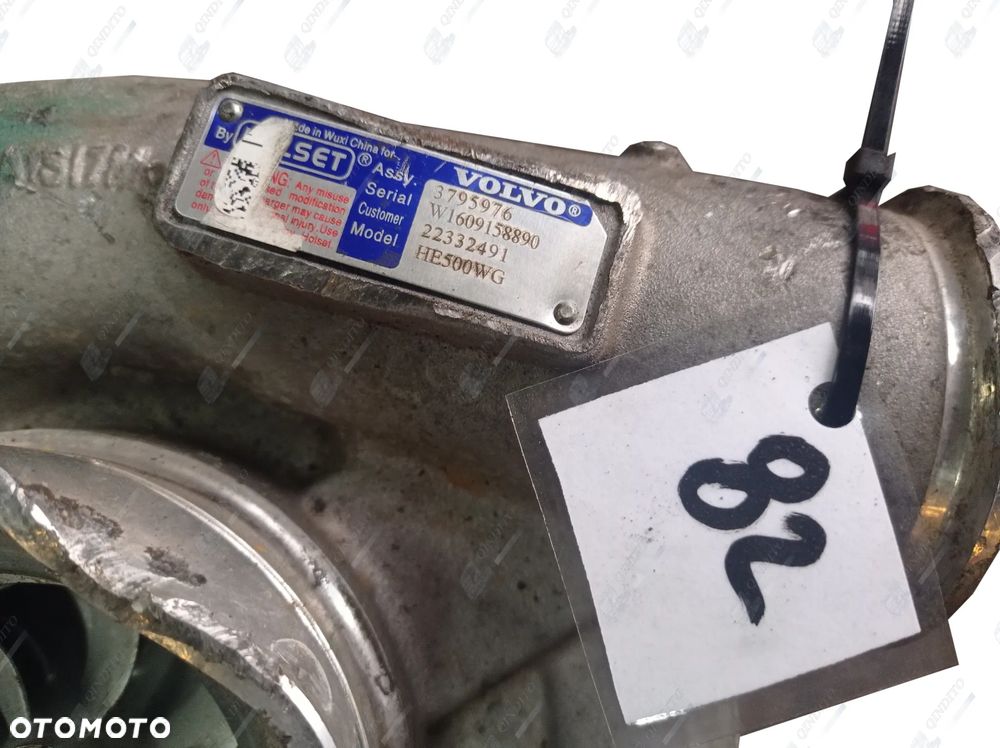 TURBINA VOLVO D11 FH12 FH13 HE500WG 3795976 - 8
