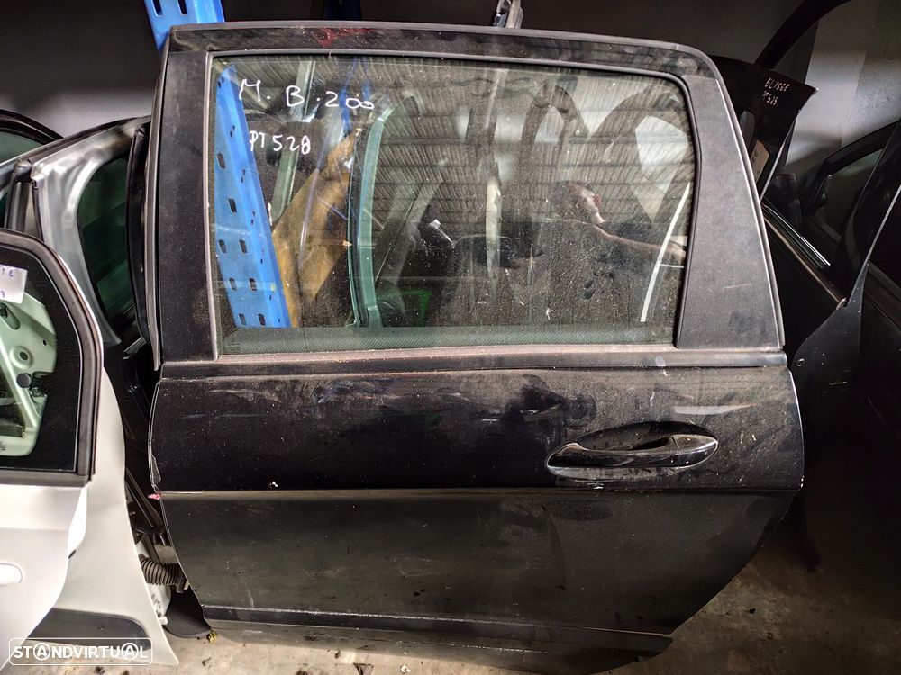 MERCEDES CLASS B W245 PORTA TRAS ESQUERDA - PT528 - 1