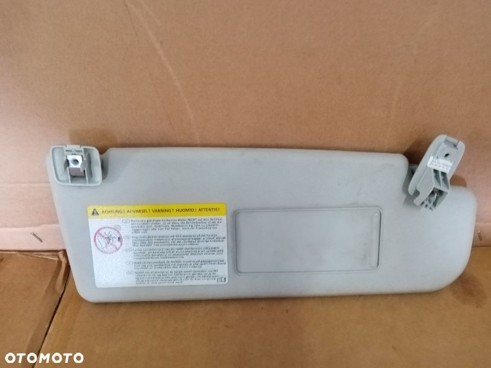 Osłona przeciwsłoneczna prawa pasażera VW Passat B6 3C0857552AB - 3