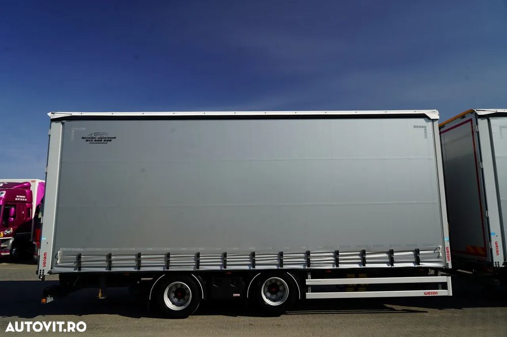 DAF XF 480 / COMBINAȚIE TANDEM / 120 M3 / PUNȚĂ RIDICATĂ / + REMORCĂ WECON / PUNȚI SAF - 16