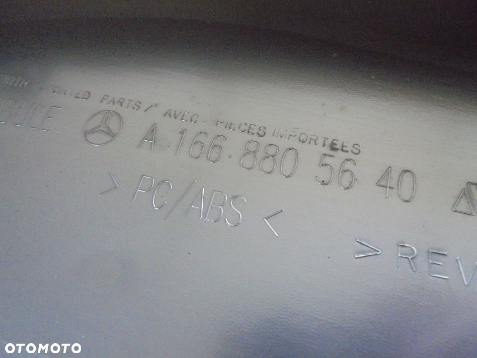 MERCEDES ML W 166 AMG SPOJLER ZDERZAKA - 6