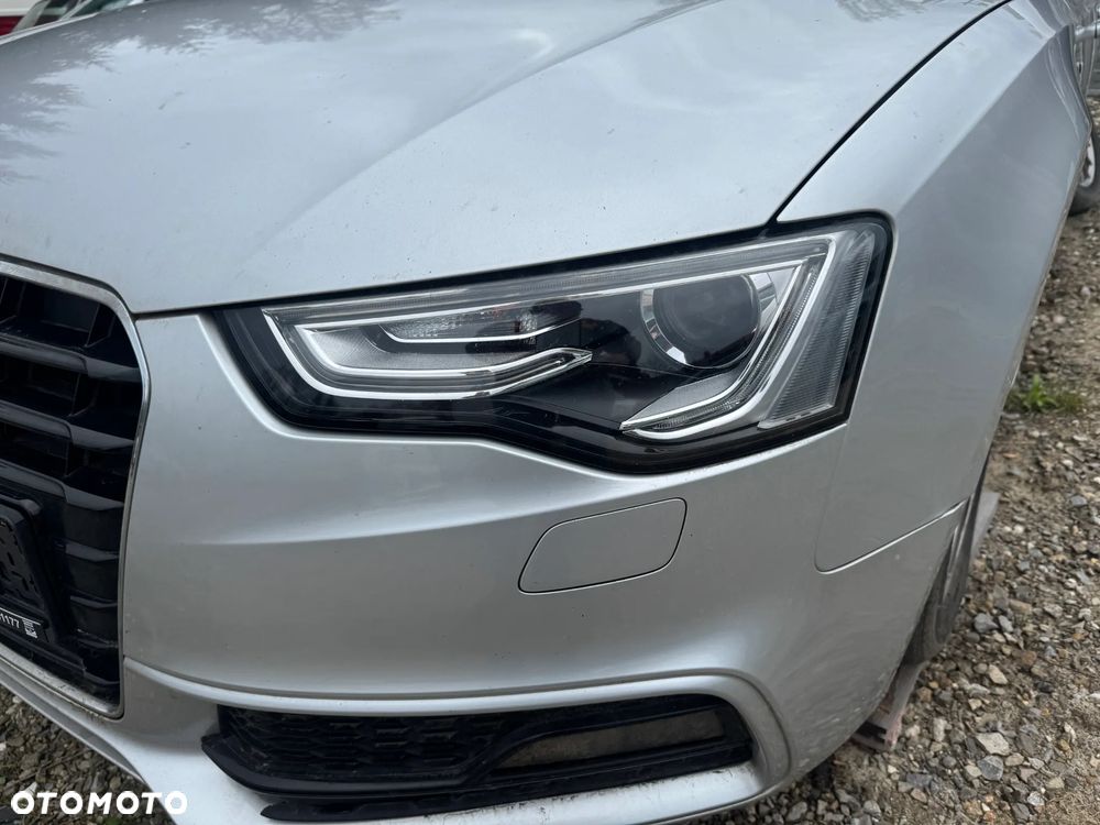 PRZÓD KOMPLETNY ZDERZAK PAS MASKA BŁOTNIK XENON AUDI A5 8T LIFT LX7W S LINE - 6