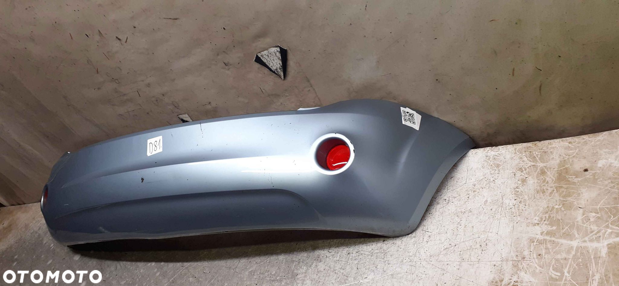 @ ZDERZAK TYŁ TYLNY FORD FIESTA MK.6 6 VI LIFT FL J4 BŁĘKITNY - 3