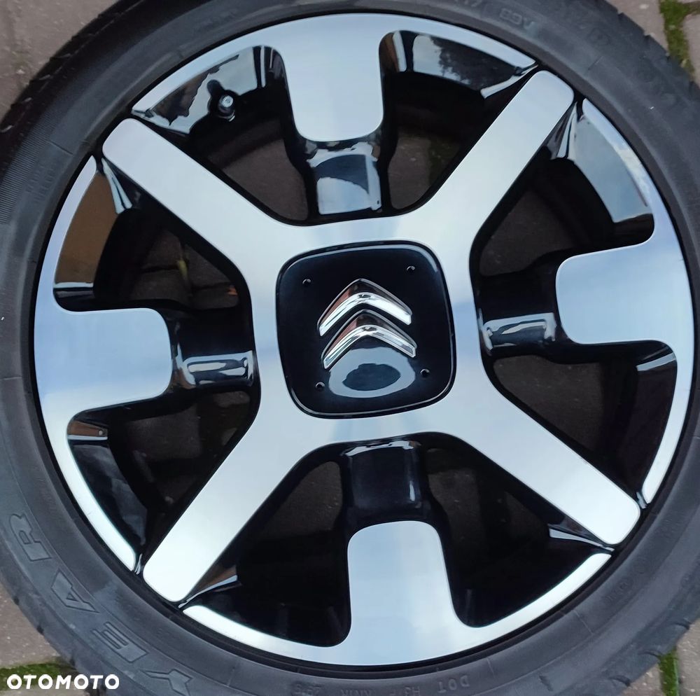 Felgi Aluminiowe Oryg. Citroen C4 Cactus 17 Cali 4x108 6,5Jx17 Et19 Ø65,1mm  Bdb !! - 4