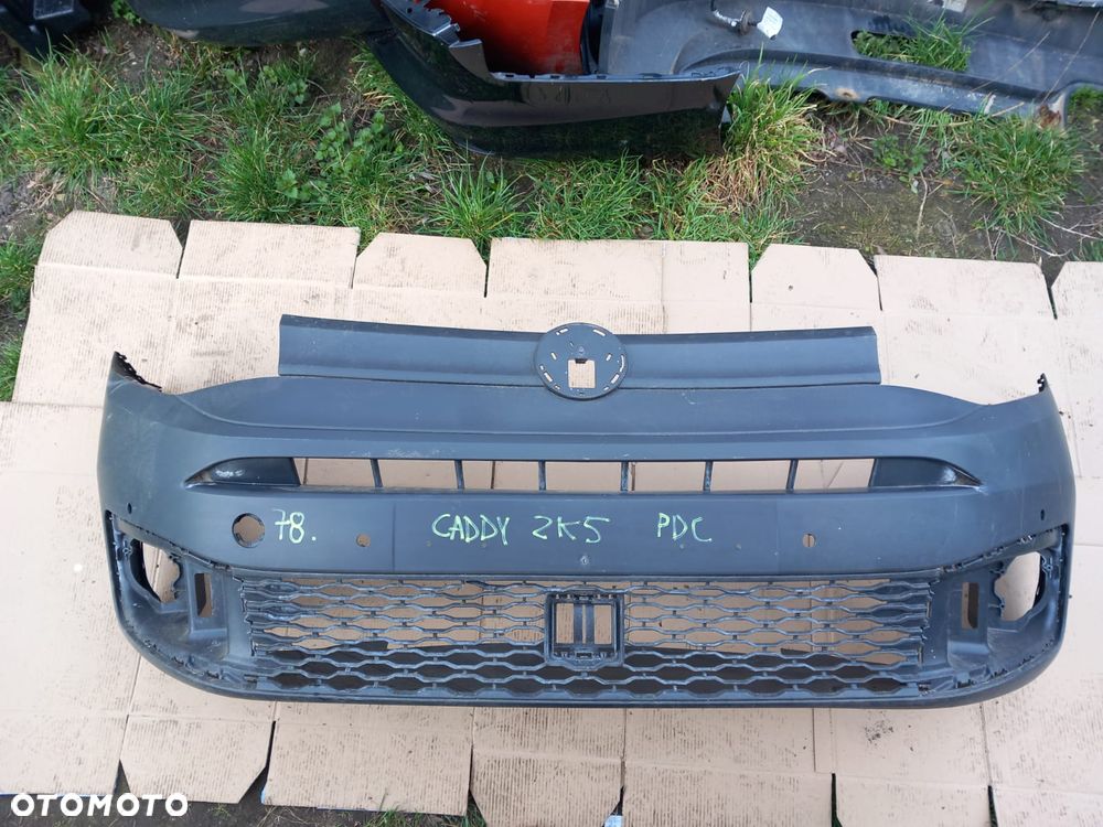 ZDERZAK PRZÓD PRZEDNI VW CADDY III 2K7 PDC - 1