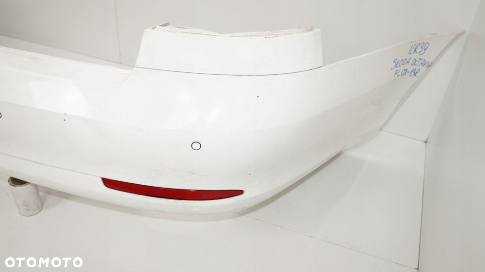 ZDERZAK TYŁ TYLNY SKODA OCTAVIA II LIFT 08-13R HB PDC LF9E - 6