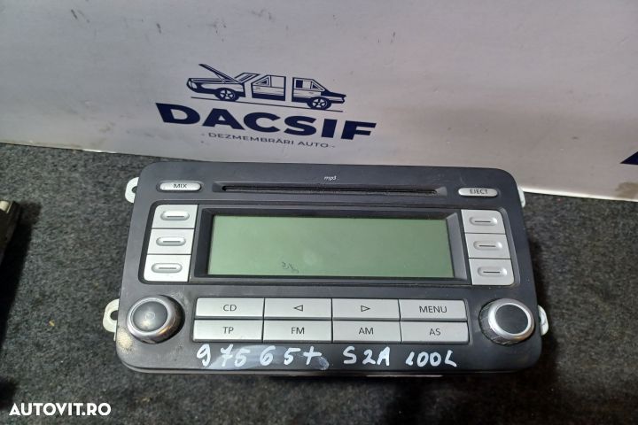 Radio cd 5M0035186D Volkswagen VW Golf 5 [2003 - 2009] Plus minivan 2 - 1