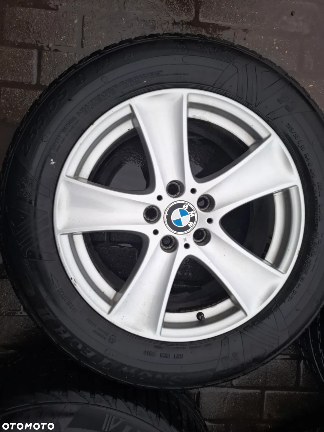 BMW X5 E70 FELGI ALUMINIOWE 18 CALI OPONY ZIMOWE 8,5 J18 ET46 - 2