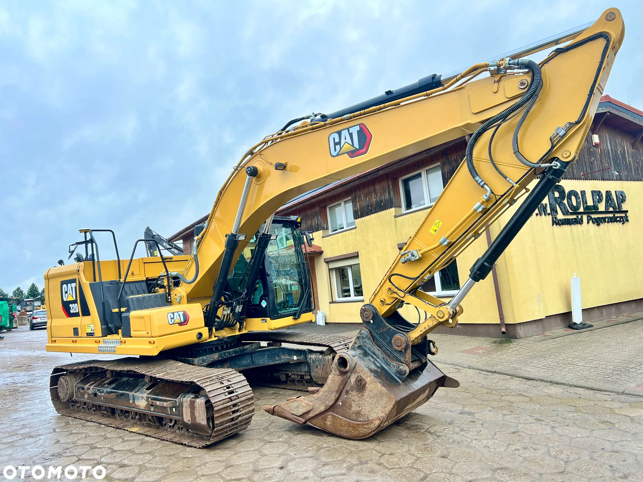 Caterpillar CAT 320 07A 5600h centralne smarowanie + webasto + kamera 360 + PÓŁAUTOMATYCZNY system Trimble 3D - sama kopie - 6