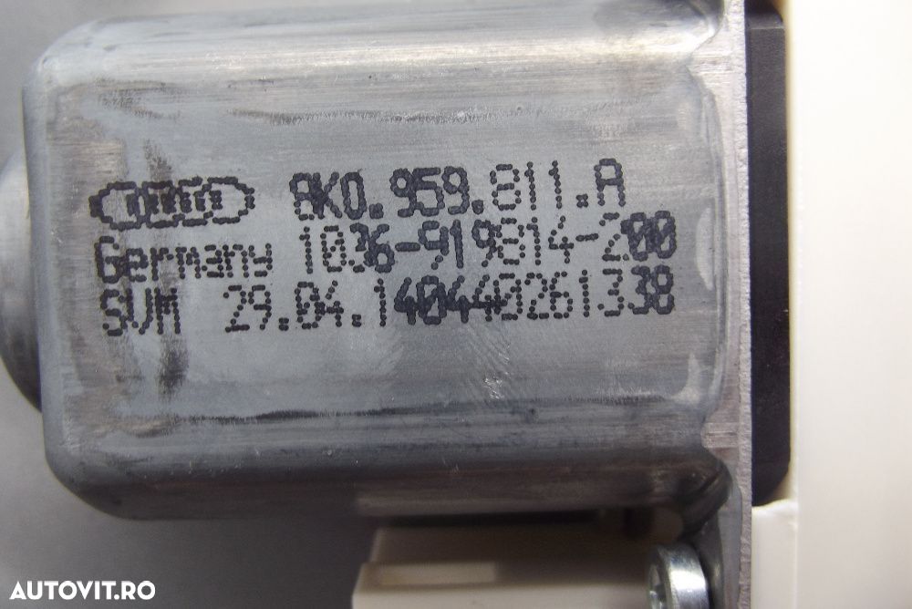 Motoras macara electrica Audi A6 C7 4G 2011-2018 motorase geamuri - 1