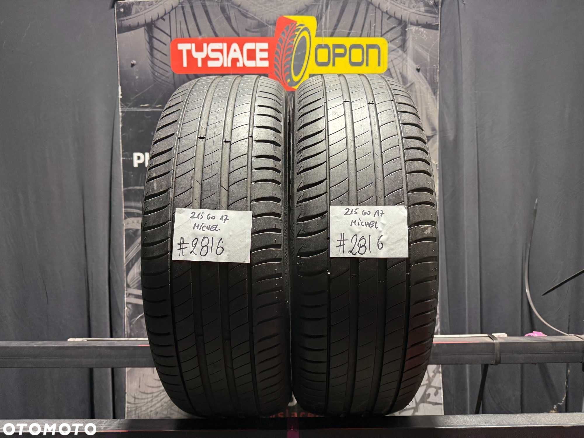 Opony Letnie 215/60/17 MICHELIN PRIMACY #2816 - 1