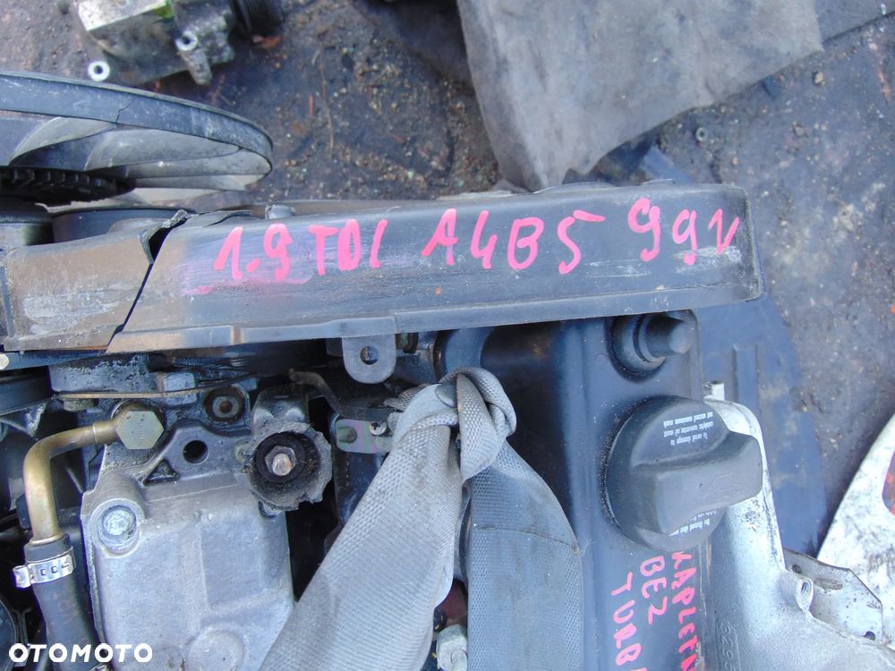 Silnik audi a4 b5 1,9 TDI 99 rok bez turbosprężarki