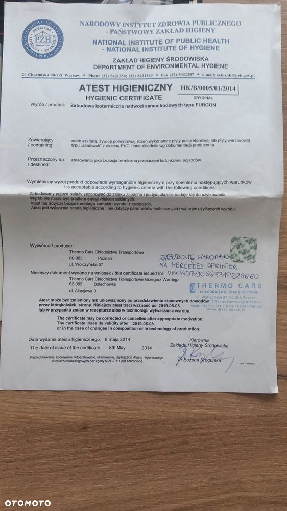 Mercedes-Benz Sprinter Chłodnia - 19