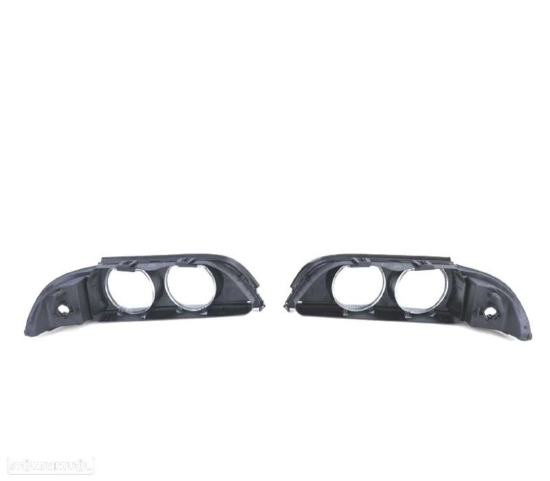 VIDRO FARÓIS OPTICAS BMW E39 95-00 LENTE FUMADOS - 2