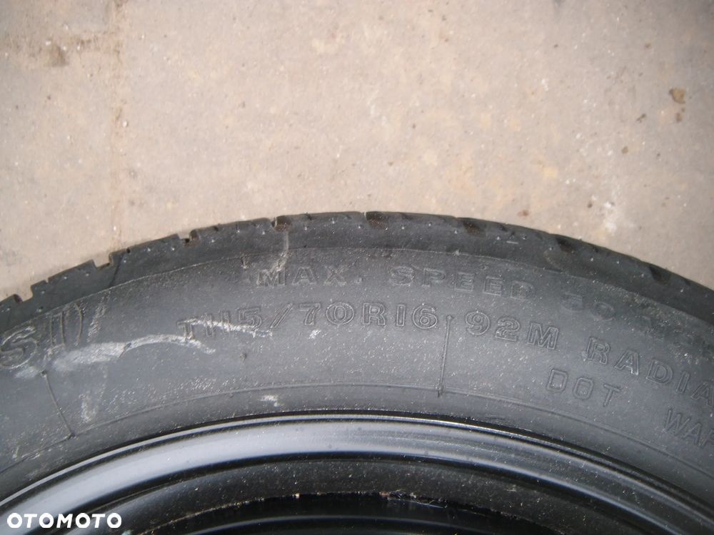 opel vectra c dojazd-koło dojazdowe dojazdówka 16'' 5x110 - 2