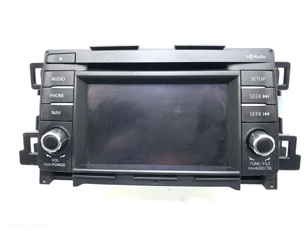 RADIO  MAZDA 6 sedan (GJ, GL) 2012 - 2022 2.5 (GJ5FP) 141 kW [192 KM] benzyna 2013 - 2022 GJS166DV0B - 1