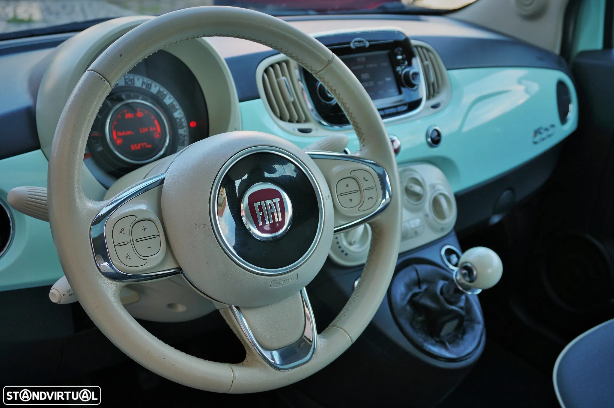 Fiat 500 1.2 Lounge S&S - 9