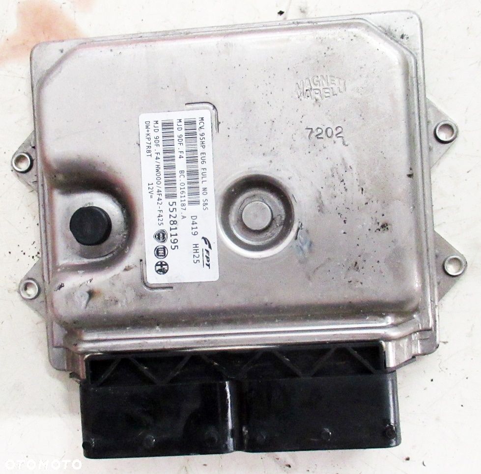 FIAT FIORINO LIFT 1.3 M-JET STEROWNIK KOMPUTER SILNIKA 55281195 - 2