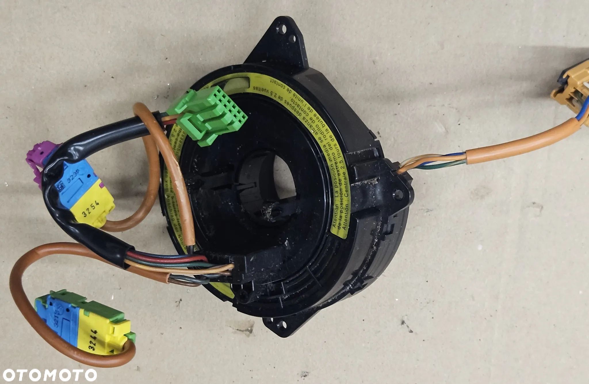 Volvo S60 V70 S80 I tasma pod kierownice airbag 8622185 - 1