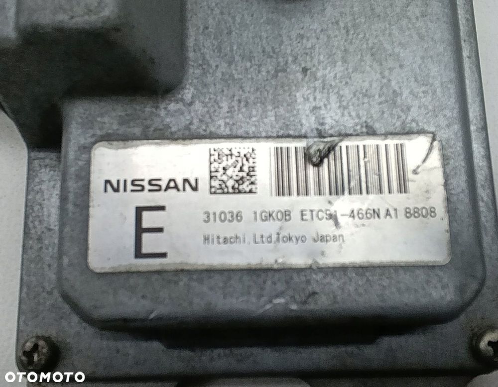 KOMPUTER MODUŁ STEROWNIK NISSAN QASHQAI 2.0 16V 31036 1GK0B ETC51-466N - 3