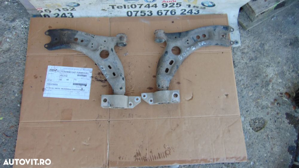 Brat fata VW Golf 6 bascule stanga dreapta  brate fata Golf 6 plus Audi A3 Skoda Octavia seat leon - 3