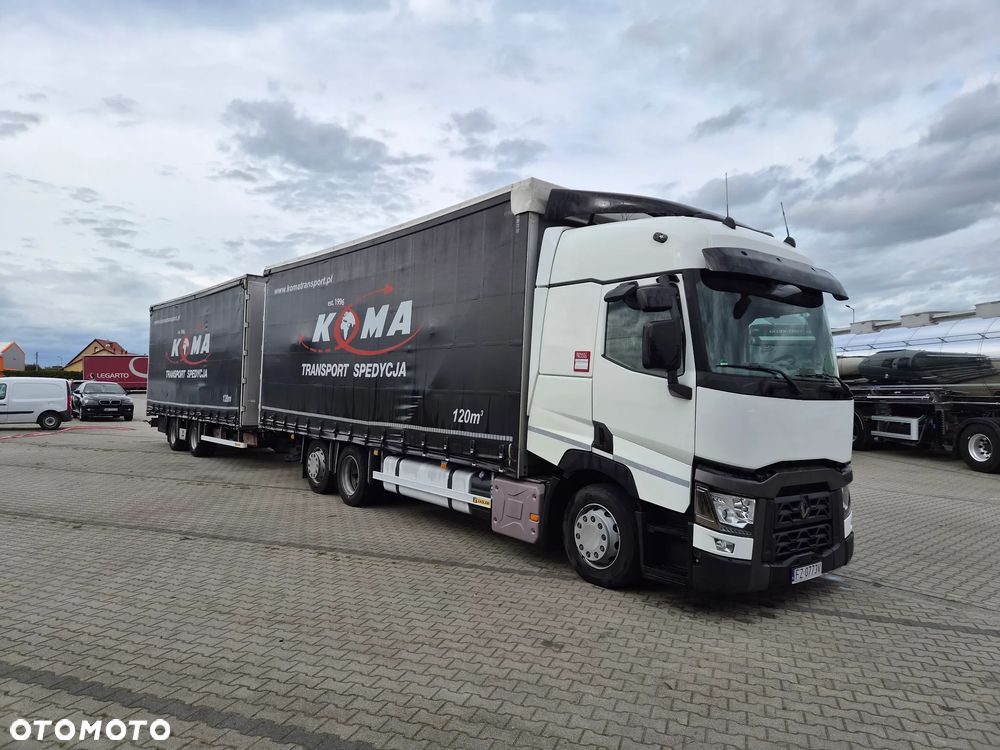 Renault T460 / ZESTAW TANDEM 120M3 / PRZEJAZDOWY / 7,75M + 7,75M / JUMBO / PRZESTRZENNY - 2