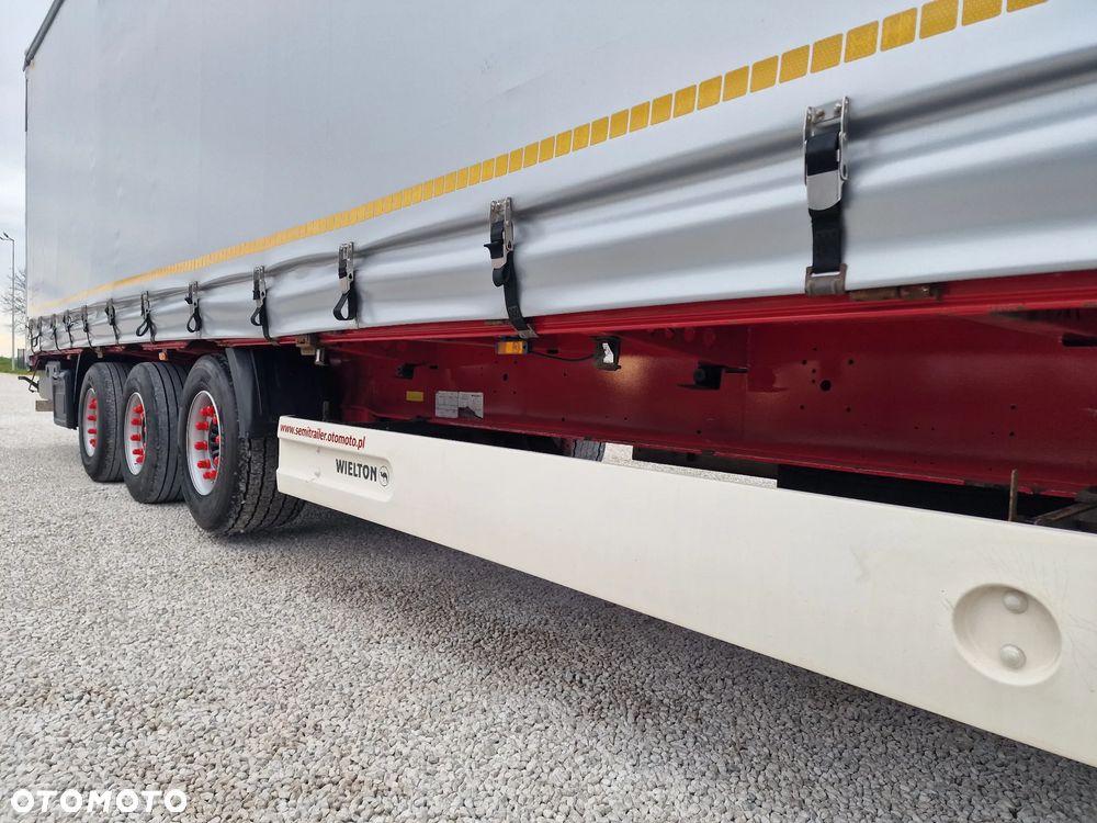 Wielton BURTO-FIRANKA MEGA - NOWE PLANDEKI I DACH - SAF - OŚ PODNOSZONA - 15