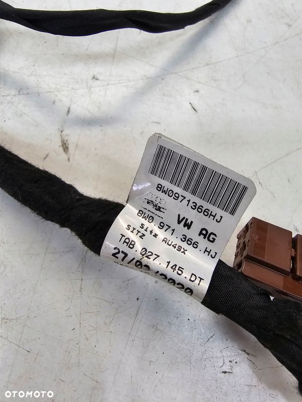 WIĄZKA FOTELA PRAWY PRZÓD AUDI A4 B9 A5 8W0971366HJ - 5