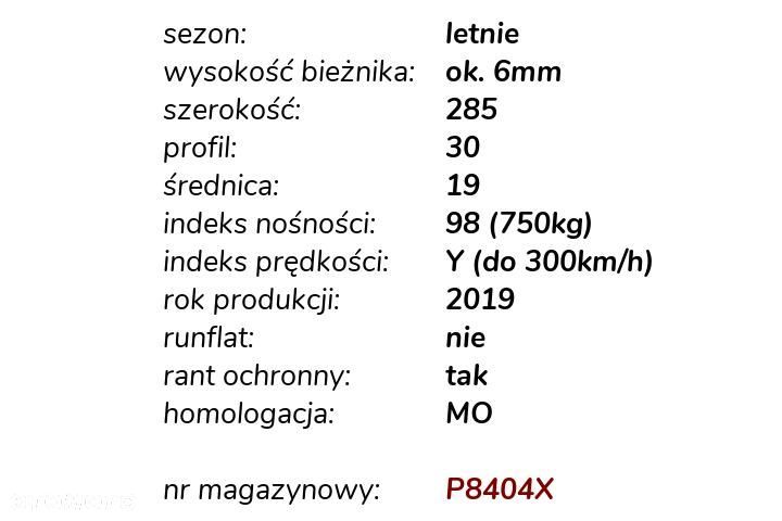 Pirelli P Zero 285/30 R19 2szt. - 6