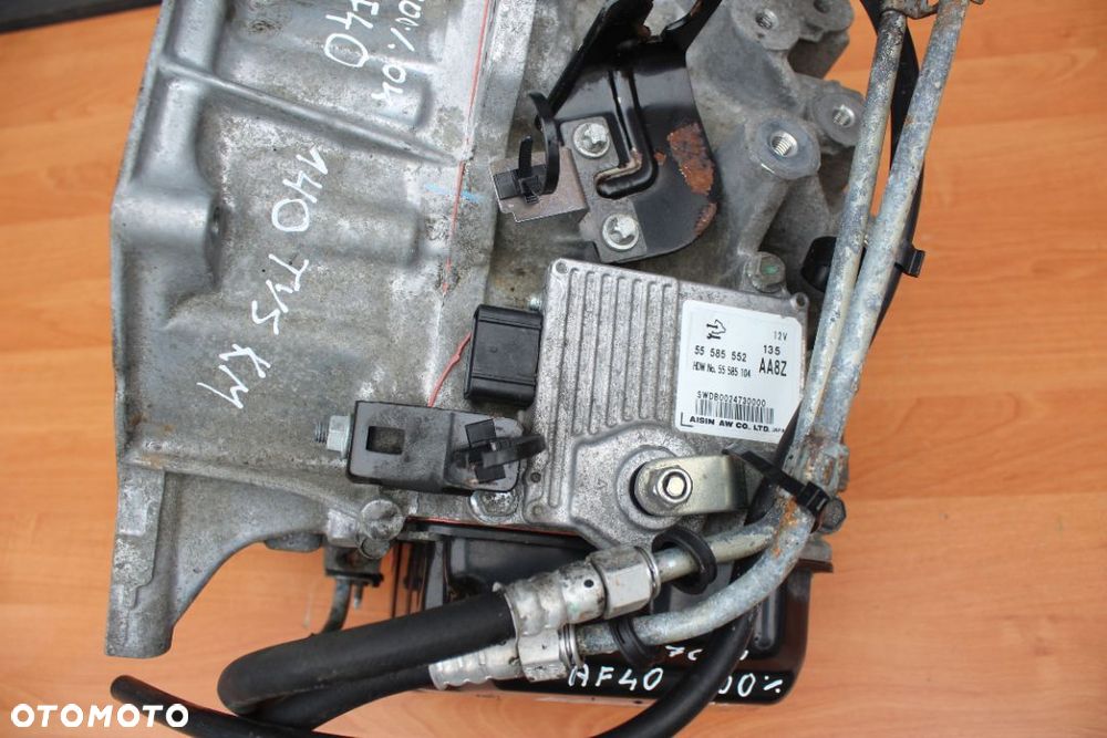 SKRZYNIA BIEGÓW  AUTOMAT OPEL MERIVA B A17DTR 1.7 AF40 55585552 PRZEBIEG 140 TYS KOMPLETNA - 13