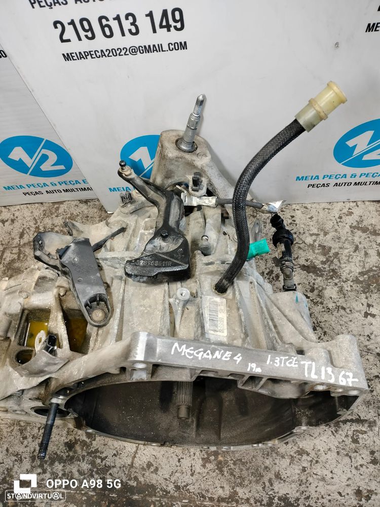 Caixa Velocidade Renault Megane 4 gasolina TL1367 - 2