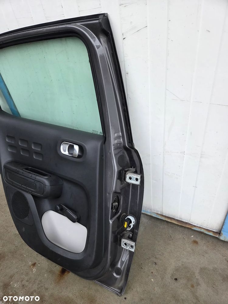 Drzwi lewe tylne tył Citroen C3 III EVLC - 9
