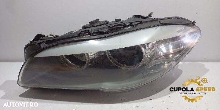 Far stanga cu lupa 7203241-09 BMW Seria 5 F10 [facelift] [2013 - 2017 - 1
